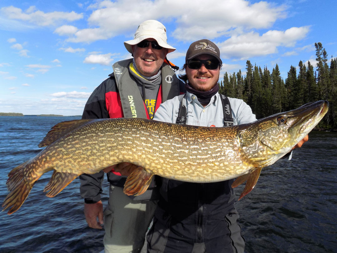Trophy Status Pike Fishing on Utik Lake with North Haven Resort