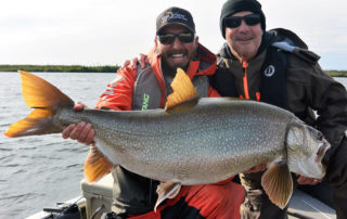 Lake Trout Caught on Utik Lake - North Haven Resort in Manitoba